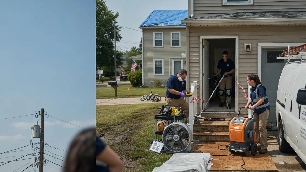 Water Damage Repair in Grampian, PA near me